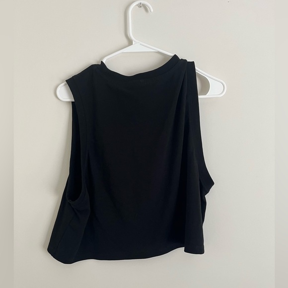 Ivy Park All Black Sleeveless Crop - Picture 1 of 5